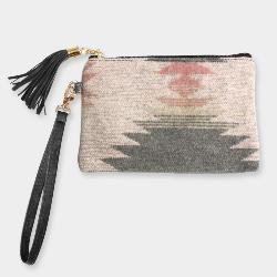 Western Patterned Wristlet Pouch Bag- 3 COLORS AVAILABLE!!